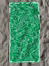 Load image into Gallery viewer, Nude Beach & Mini Hand Towels ~ Lime
