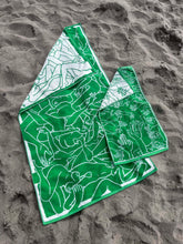 Load image into Gallery viewer, Nude Beach & Mini Hand Towels ~ Lime