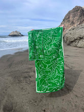 Load image into Gallery viewer, Nude Beach & Mini Hand Towels ~ Lime