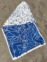 Load image into Gallery viewer, Nude Beach ~ French Blue & White