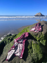 Load image into Gallery viewer, Nude Beach &amp; Mini Hand Towels ~ Burgundy
