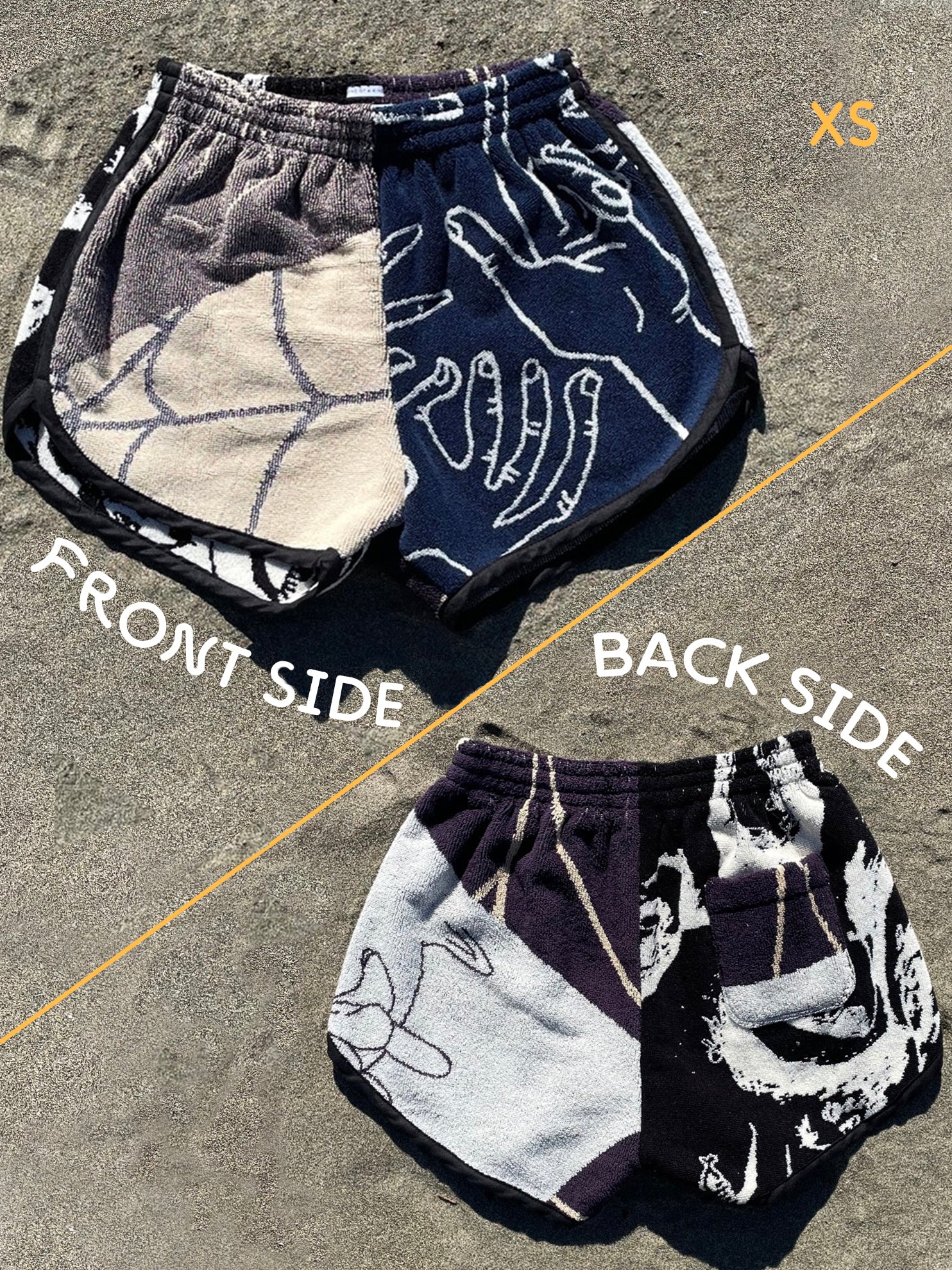 国内で当店のみ CFIERCE - TOWEL SHORTS Amazon.com: FLVFF: Towel Shorts
